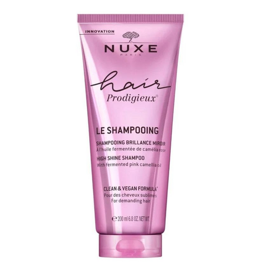 200ml Nuxe - Shampoing Hair Prodigieux Brillance Miroir a L' Huile Fermentée de Camélia Rose