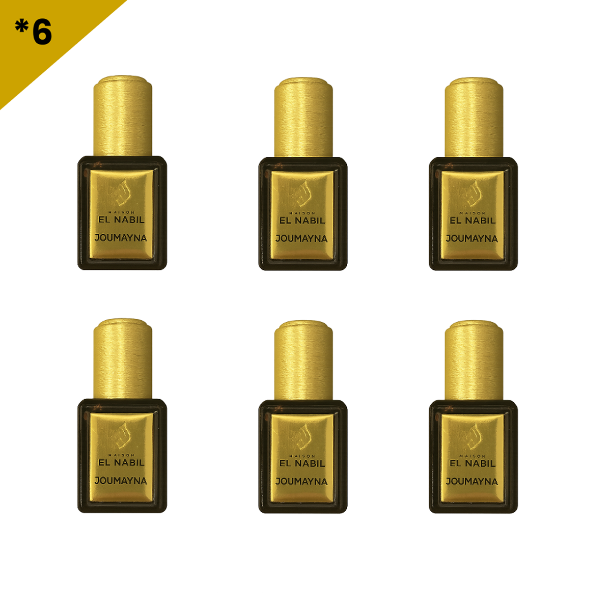 4*5ml el Nabil - Joumayna - Parfum Concentrado Sans Alcool