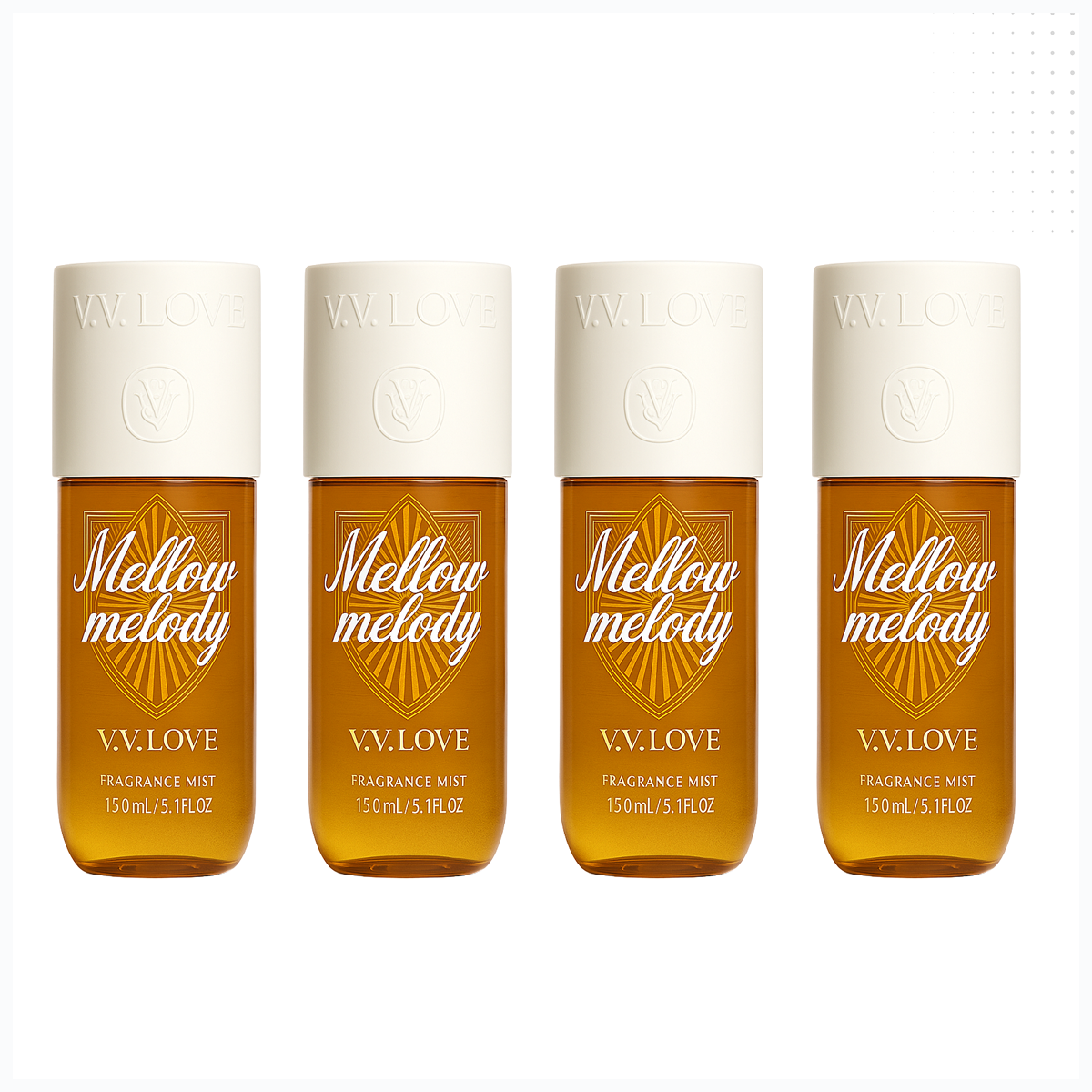 12*150ml Vv Love - Mellow Melody - Body Mist para Mujer