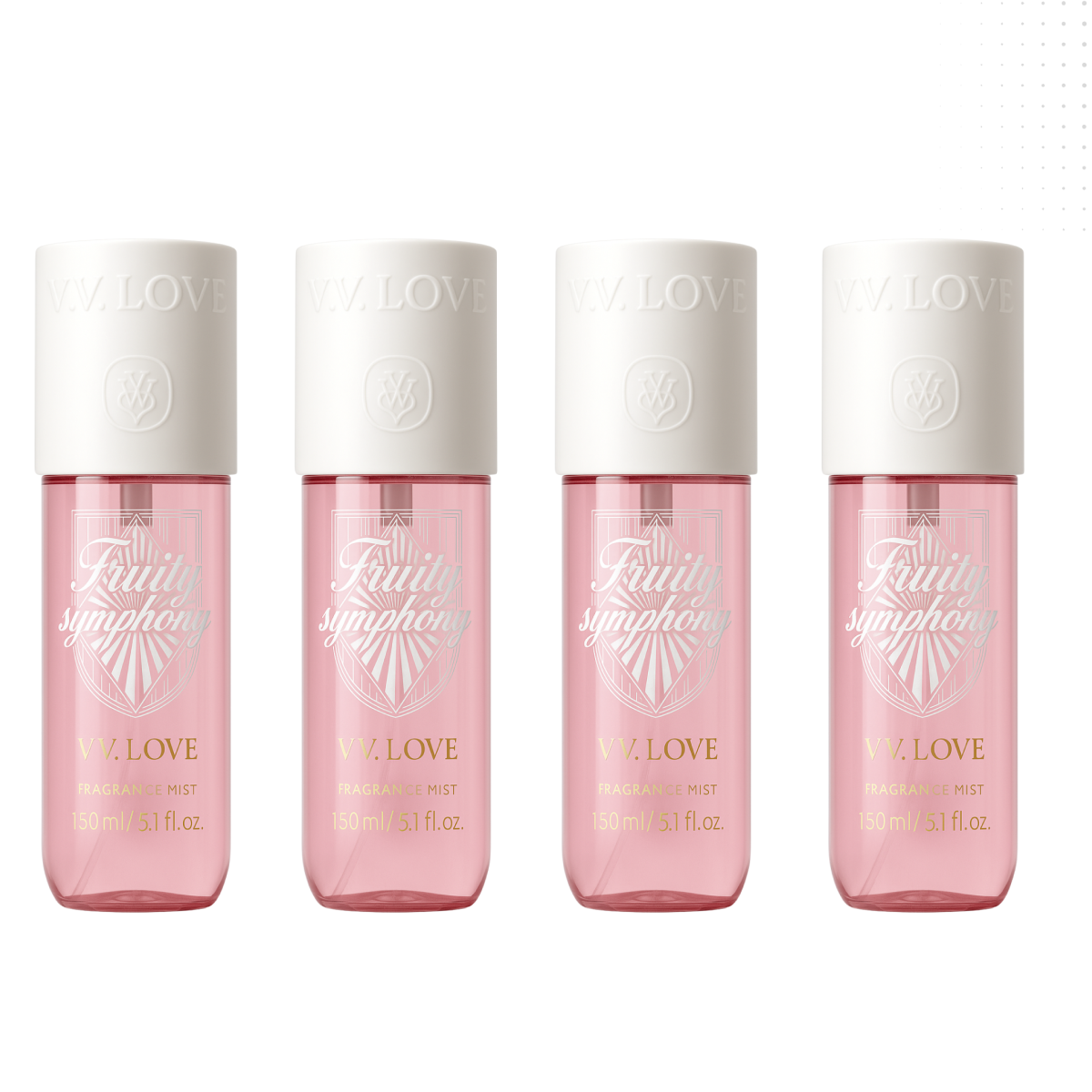 12*150ml Vv Love - Fruity Symphony - Body Mist para Mujer