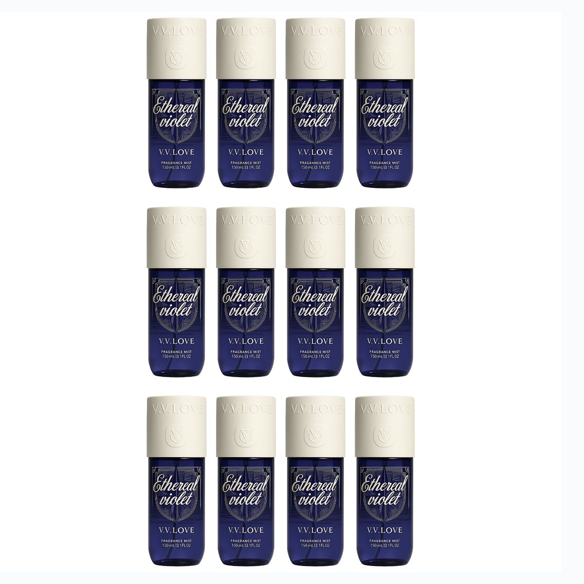 12*150ml Vv Love - Ethereal Violet - Body Mist para Mujer