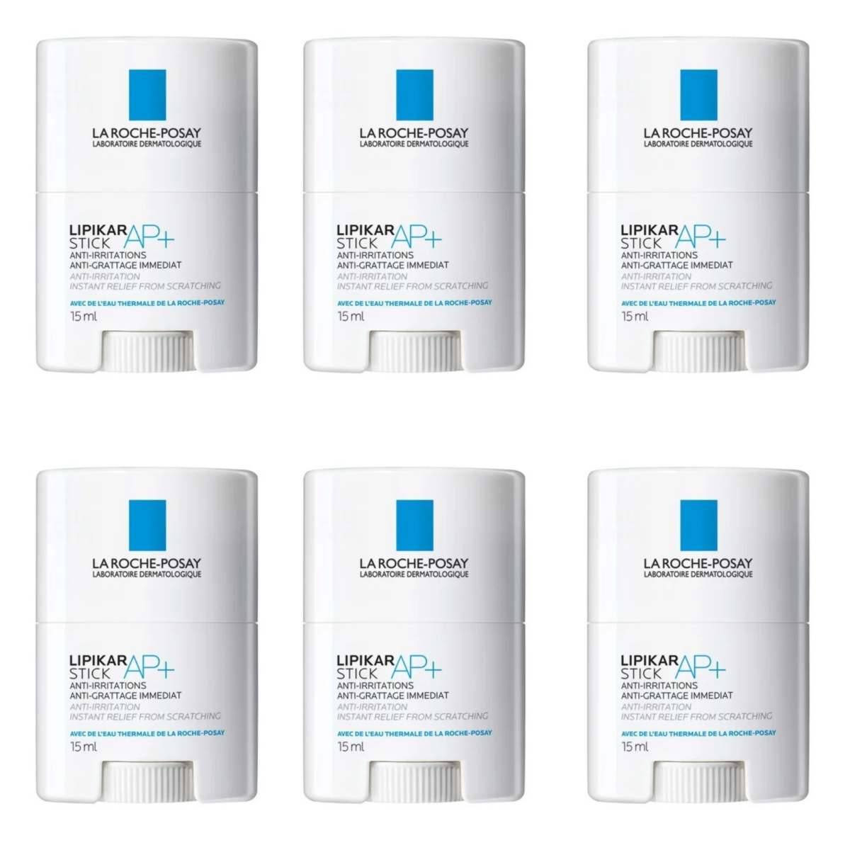 12*15ml la Roche Posay - Lipikar Stick AP+ Anti Irritation