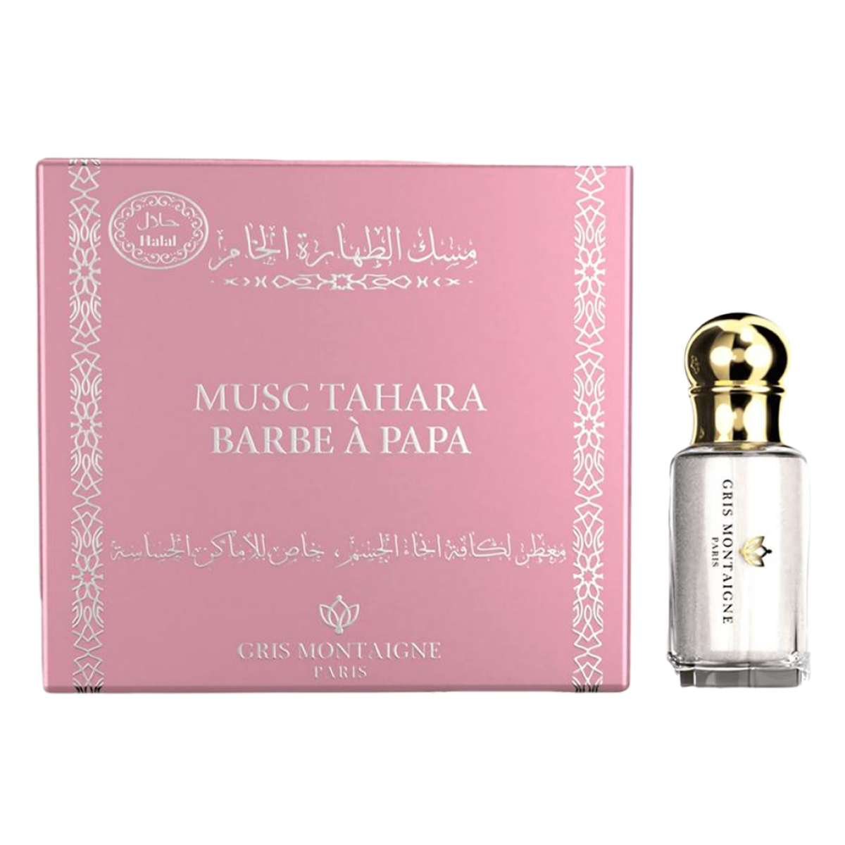 12ml Gris Montaigne - Musc Tahara Barbe à Papa - Parfum concentré