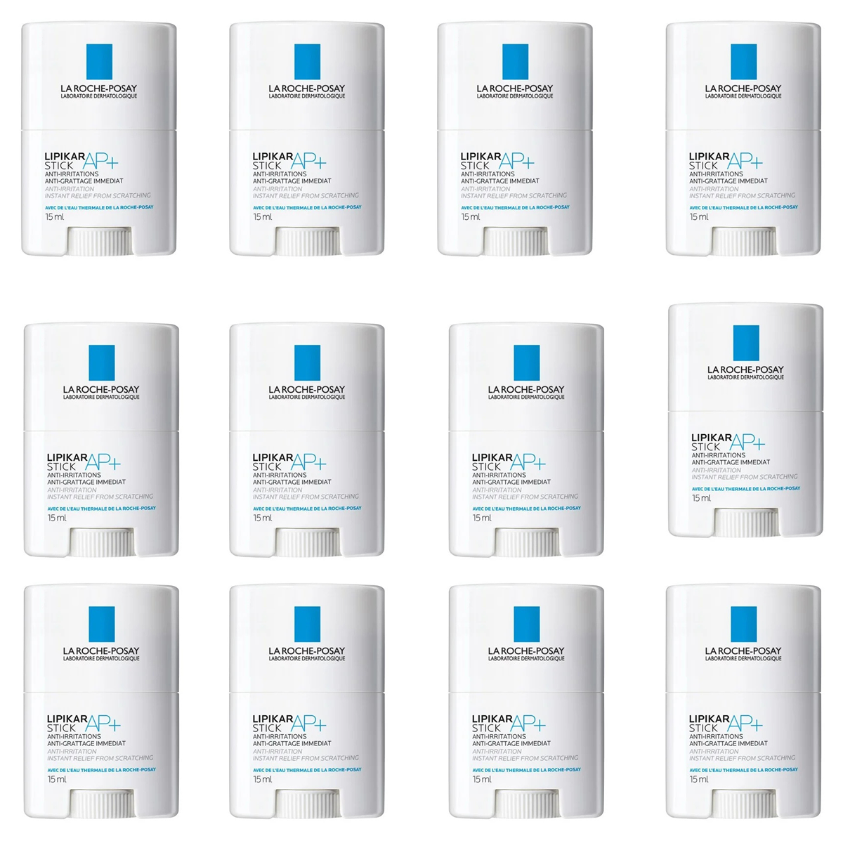 12*15ml la Roche Posay - Lipikar Stick AP+ Anti Irritation
