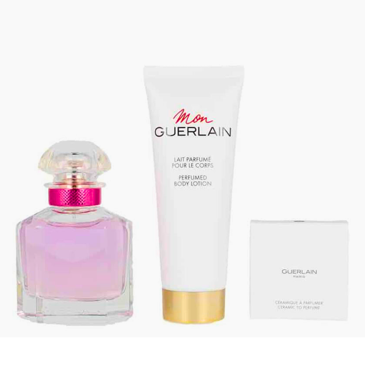 Guerlain - Mon Bloom Of Rose - Eau de Toilette 50ml + Body Lotion 75ml + Ceramic Parfum