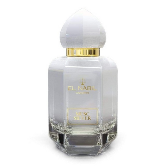 2 * 65 ml el Nabil - Musc Silver - Eau de Parfum Unisex