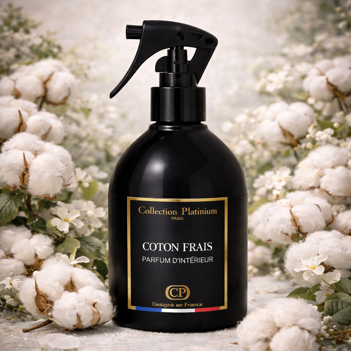 Collection Platinium - Cotons Frais - Spray D'Interieur Parfum D'ambiance