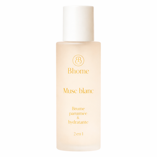 150ml Bhome - Musc Blanc - Brume Parfumée & Hydratante