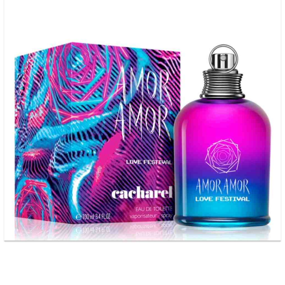 100 ml Cacharel - Amor Amor Love Festival - Eau de Toilette pour femme