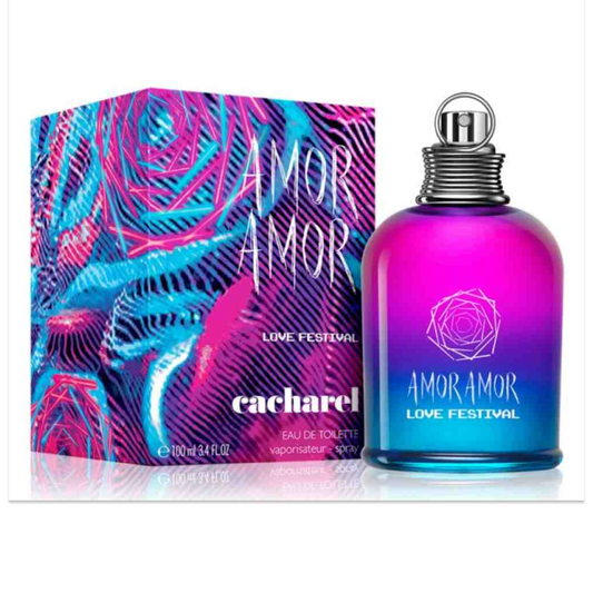100 ml Cacharel - Amor Amor Love Festival - Eau de Toilette pour femme