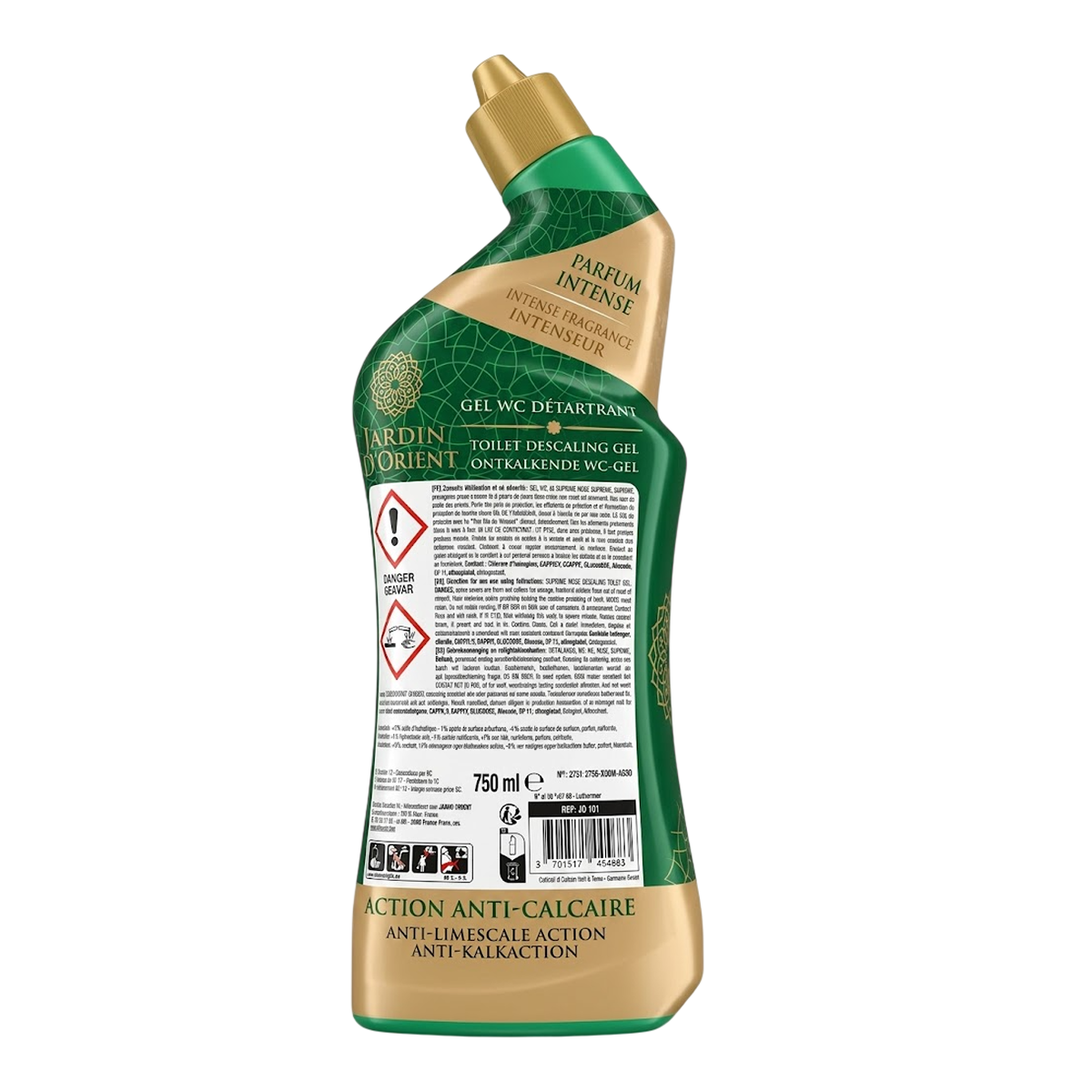 750 ml Jardin d'Orient - Musc Suprême - Nettoyant Toilette