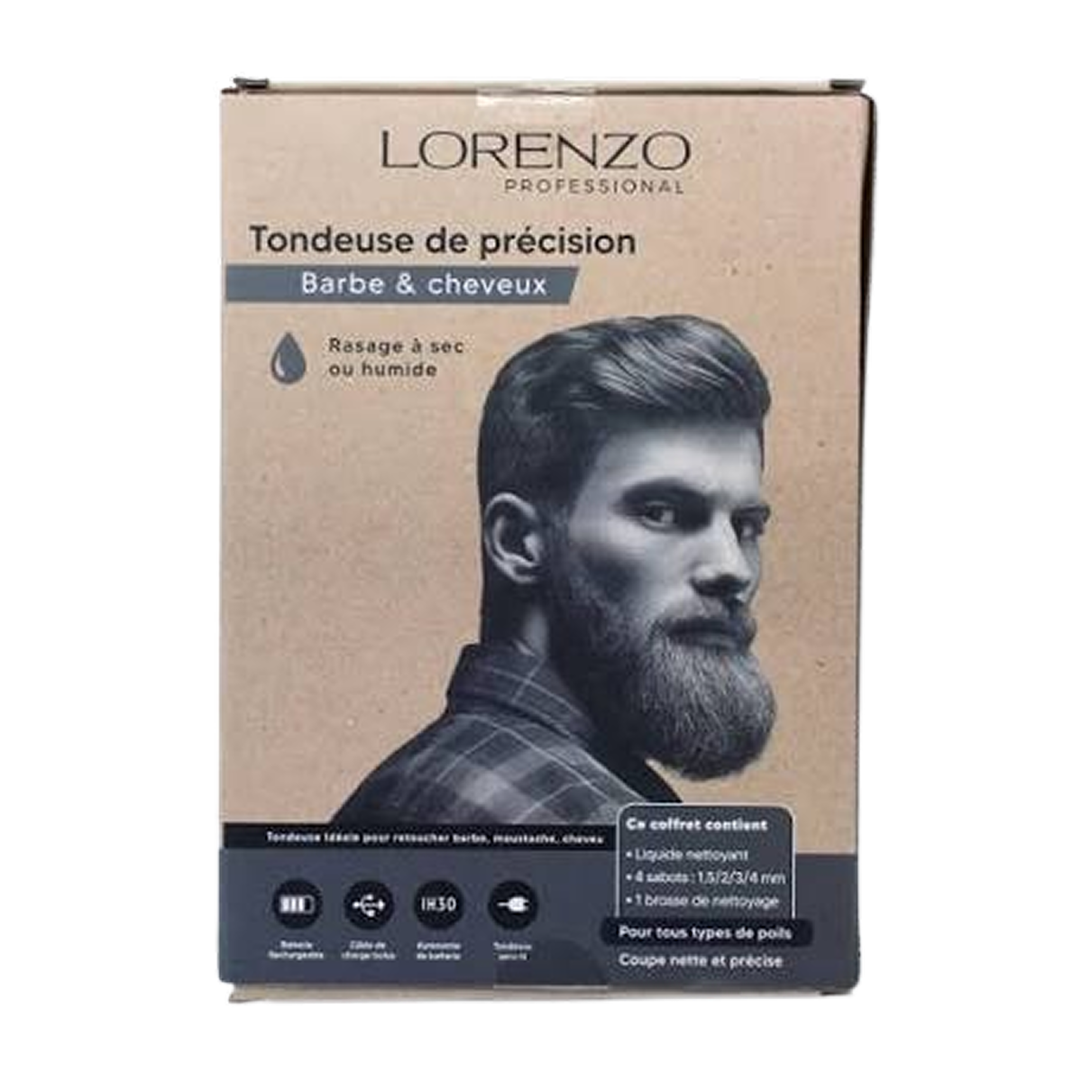 Lorenzo Professional - Estuche Tondeuse de Precision