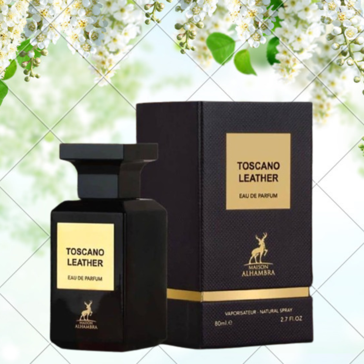80 ml Maison Alhambra - Toscano Leather - Eau de Parfum Mixte