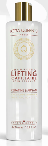 Kera Queen's - Kératin & Argan - Lifting Capillaire Shampoing 500ml