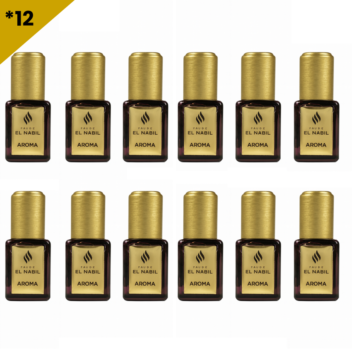 12*5ml el Nabil - Aroma - Parfum Concentrado Sans Alcool