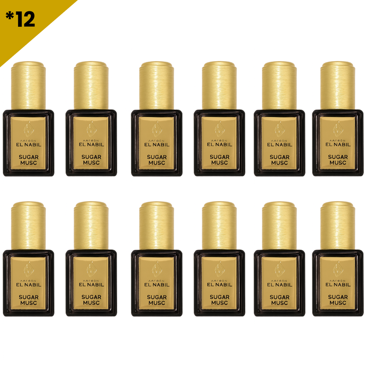 12*5ml el Nabil - Sugar Musc - Parfum Concentrado Sans Alcool