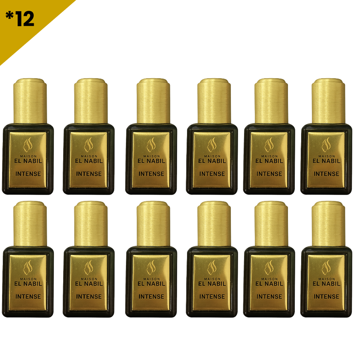 12*5ml el Nabil - Intense - Parfum Concentrado Sans Alcool
