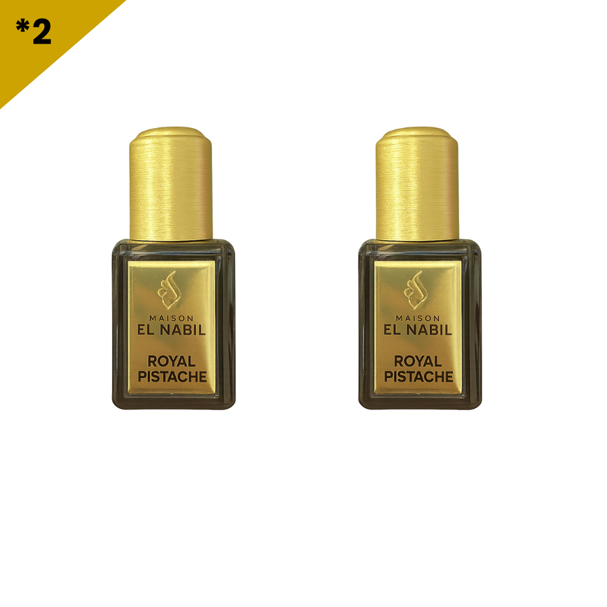 12*5ml el Nabil - Royal Pistache - Parfum Concentrado Sans Alcool