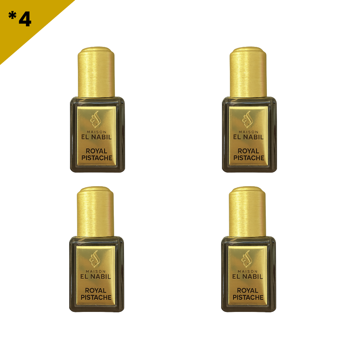12*5ml el Nabil - Royal Pistache - Parfum Concentrado Sans Alcool