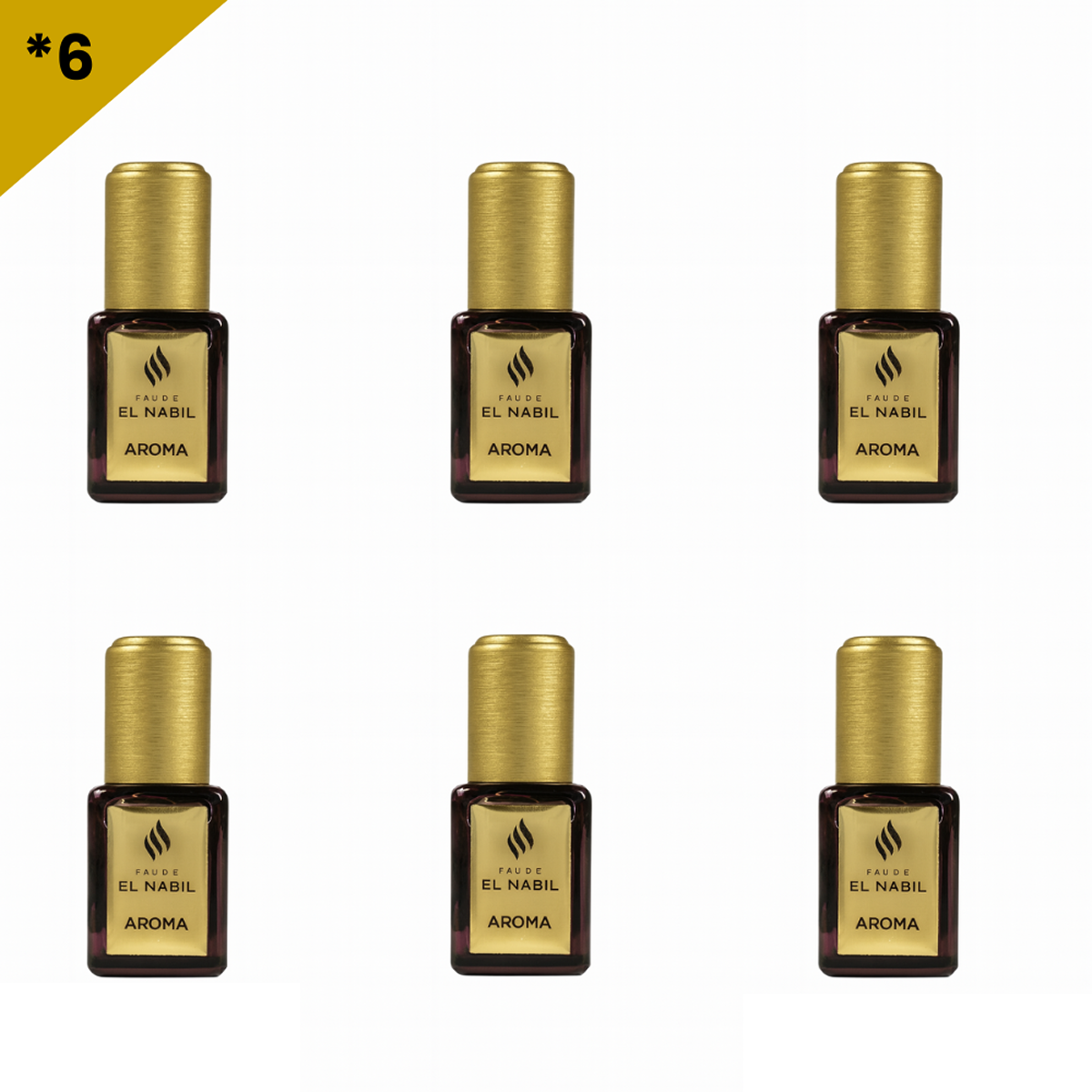 12*5ml el Nabil - Aroma - Parfum Concentrado Sans Alcool