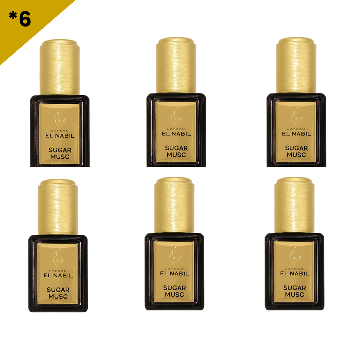 12*5ml el Nabil - Sugar Musc - Parfum Concentrado Sans Alcool