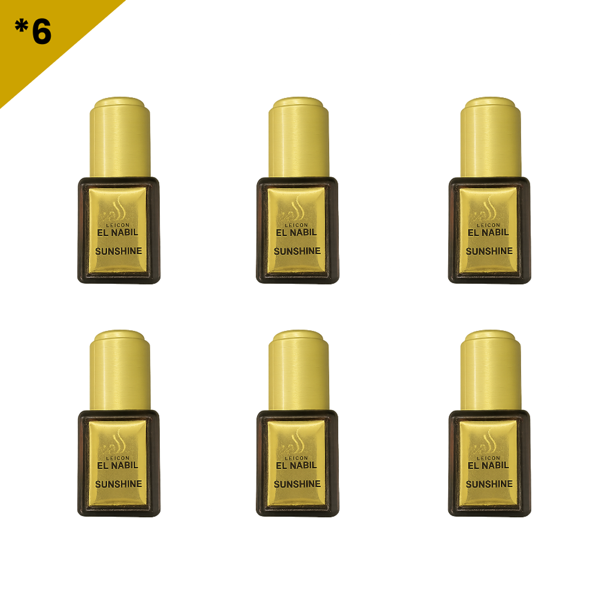 12*5ml el Nabil - Sunshine - Parfum Concentrado Sans Alcool