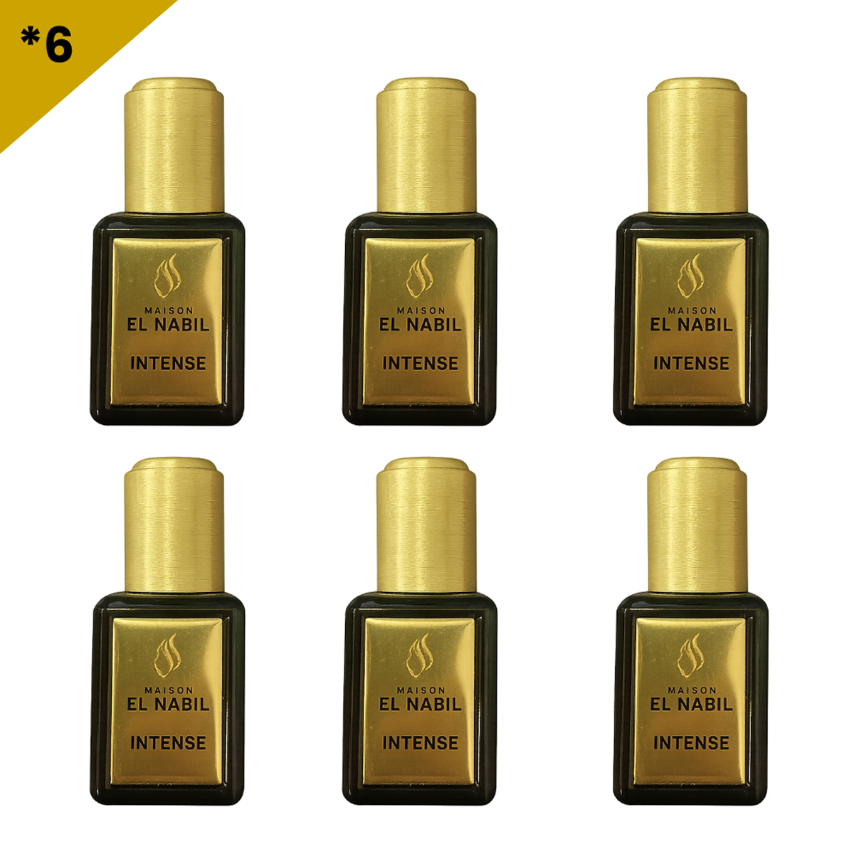12*5ml el Nabil - Intense - Parfum Concentrado Sans Alcool