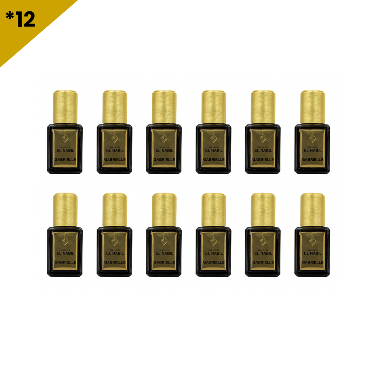 12*5ml el Nabil - Gabrielle - Parfum Concentrado Sans Alcool
