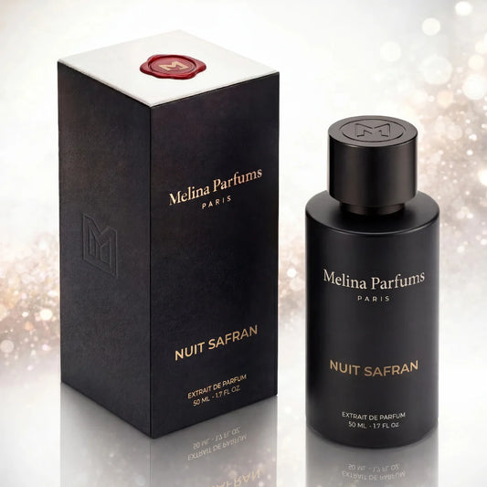 Melina Parfums - Noche de Safran Édition L’Obsidienne - Extracto de Perfume Unisex