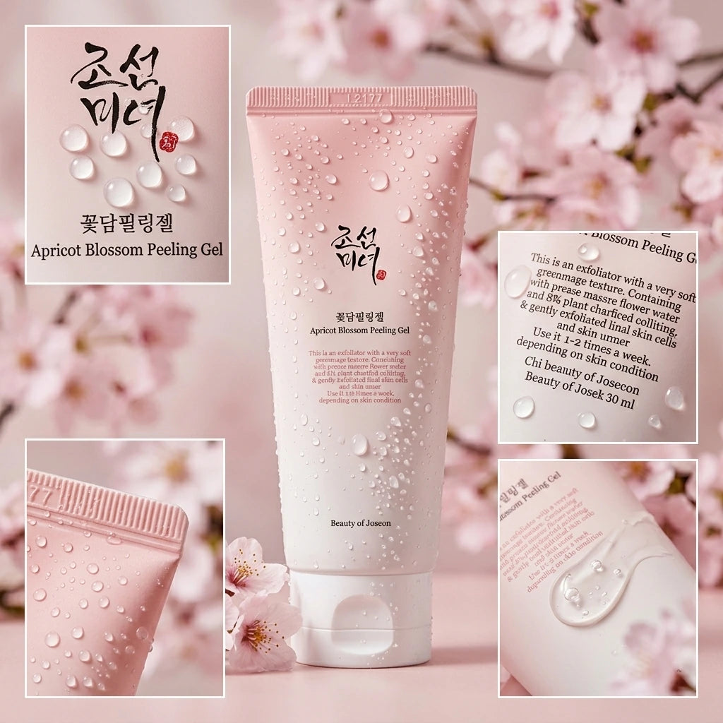 fait des zoom sur les détails avec des petits goutelettes sur le produitsn avec des fond de leurs de sakura floutté (gemini-3.1-flash-image-preview)