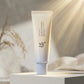 Angle : légère contre-plongée  Beauty of Joseon Relief Sun SPF50+ standing confidently while soft golden sun rays illuminate the scene, elegant UV protection concept, luxury skincare campaign, photorealistic cosmetic photography, premium beauty advertising, realistic lighting effects. (gemini-3.1-flash-image-preview)