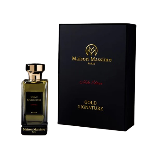 Maison Massimo - Gold Signature - Extracto de Perfume Mixto