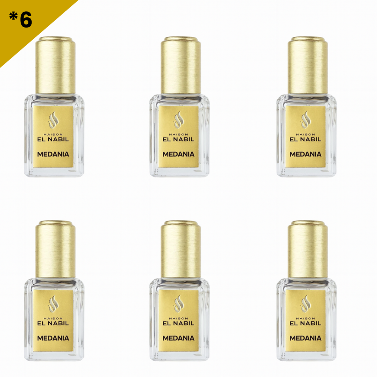 5ml el Nabil - Medania - Parfum Concentré Sans Alcool