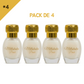12ml * 4 Gris Montaigne - Musc Tahara Milkshake Peach - Concentré de Parfum