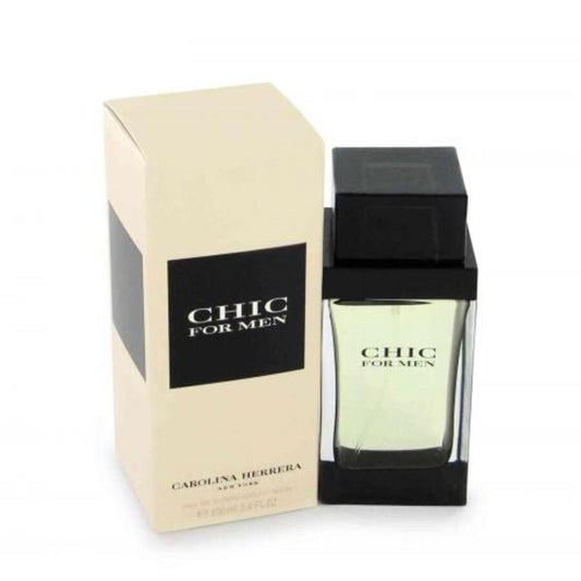 100ml Carolina Herrera - Chic For Men - Eau de Toilette pour homme
