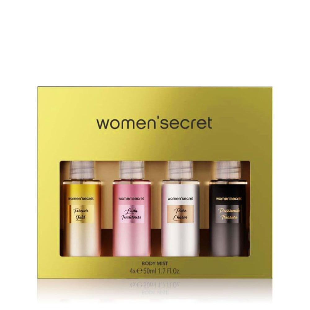 Women'secret - Set de regalo de brumas corporales - Brumas corporales perfumadas *4