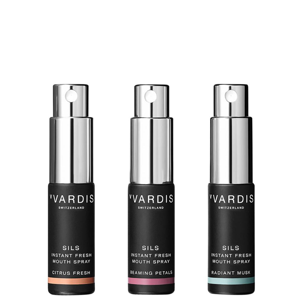 3*4ml Vvardis - Estuche de Spray Bouche Éliminer Les Mauvaises Odeurs 3 Senteurs