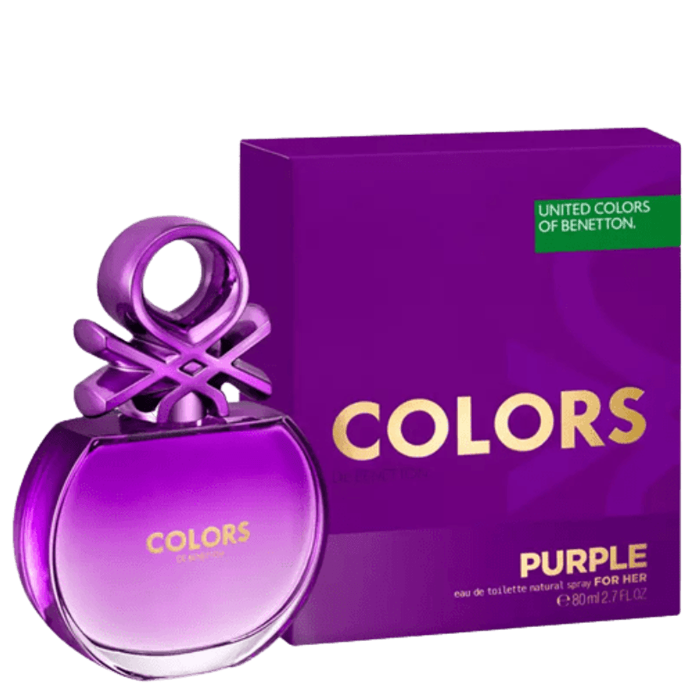 80 ml Benetton - Colors Purple - Eau de Toilette pour femme