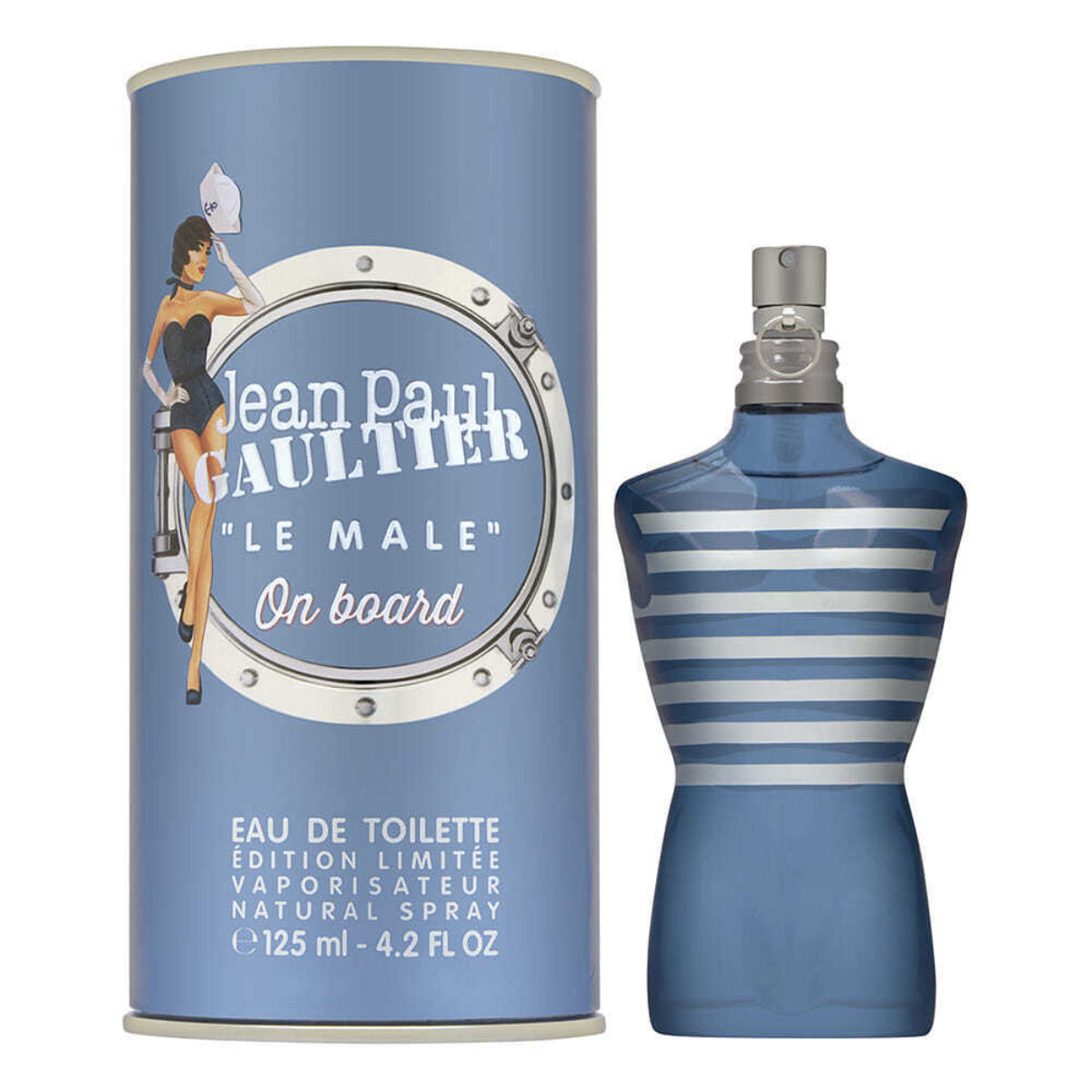 125 ml Jean Paul Gaultier - Le Male On Board - Eau de Toilette pour homme