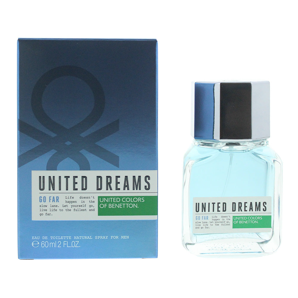 60 ml Benetton - United Dreams Go Far - Eau de Toilette pour homme