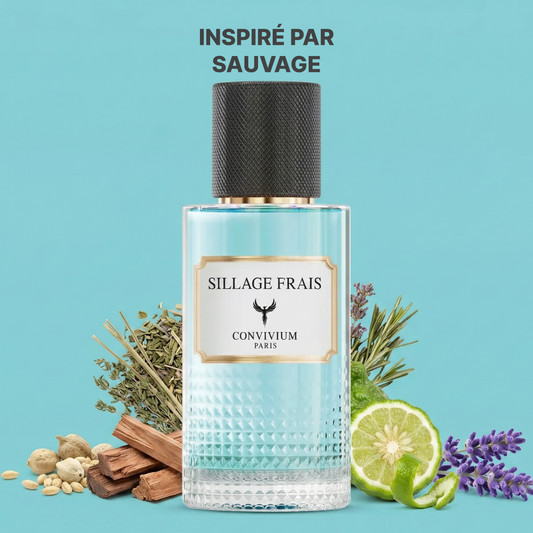 50ml Convivium Paris - Sillage Frais - Extrait de Parfum Mixte