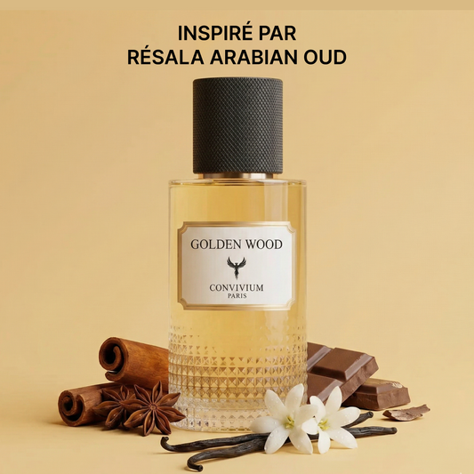 Convivium Paris - Golden Wood - Extracto de Perfume Unisex