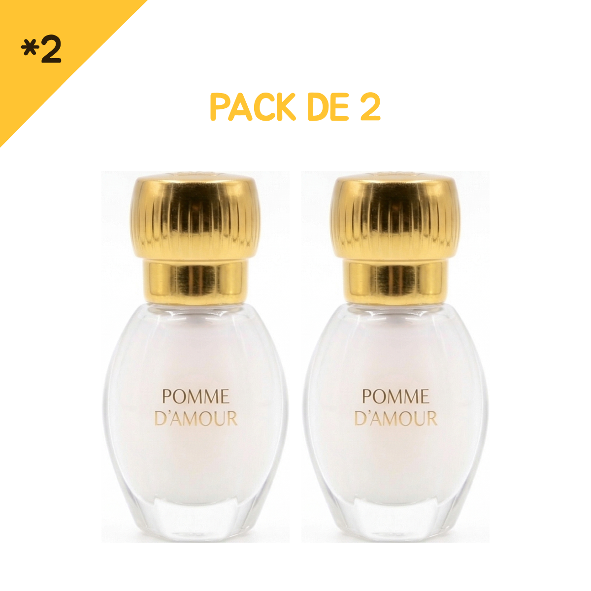 12ml * 2 Gris Montaigne - Musc Tahara Pomme D'amour - Concentré de Parfum