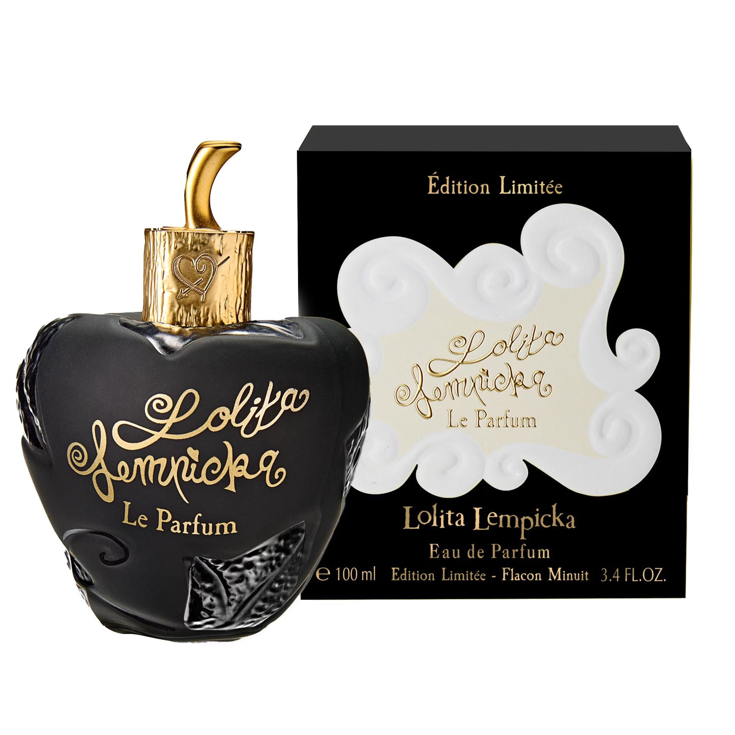 100ml Lolita Lempicka - Flacon Minuit édition limitée - Eau de parfum pour femme