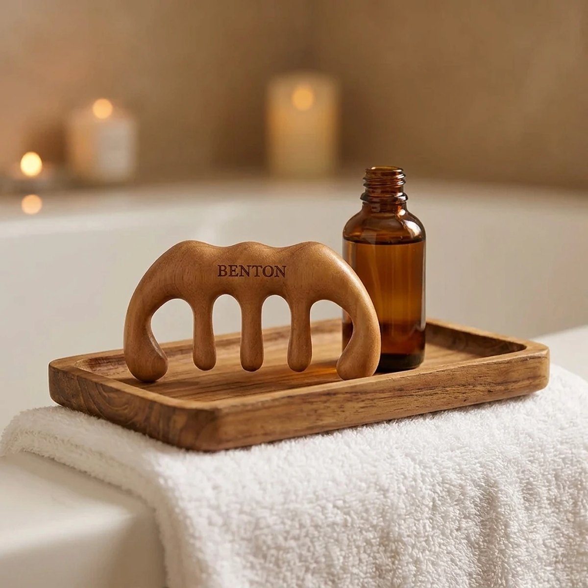 Benton - Brosse de Massage - Brosse pour Cuir Chevelu