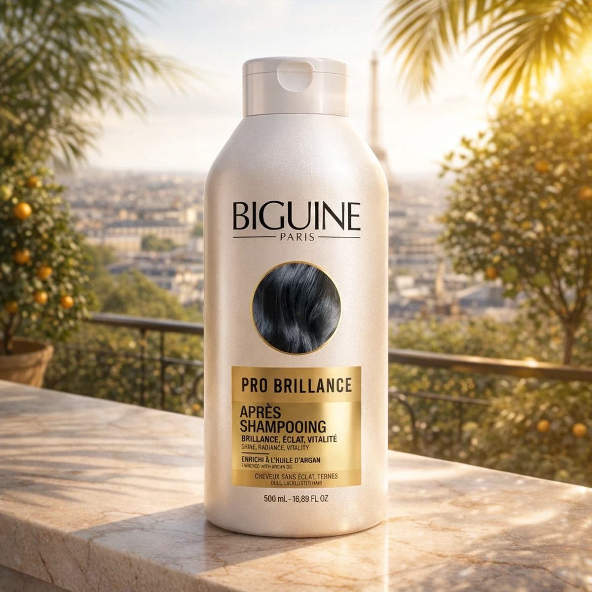 Biguine Paris - Pro Brillance - Après-Shampooing Cheveux Sans Eclat Ternes