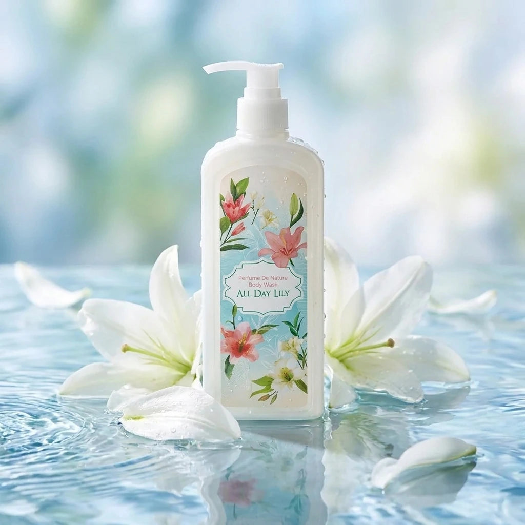 345 ml Nature Republic - Perfume De Nature Body Oil Wash All Day Lily