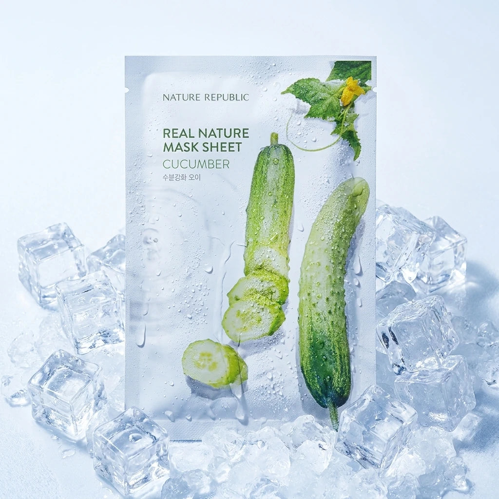 Nature Republic - Real Nature Sheet - Mask Cucumber