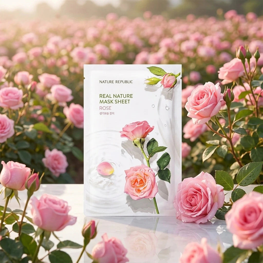 Nature Republic -  Real Nature Mask Sheet/Rose
