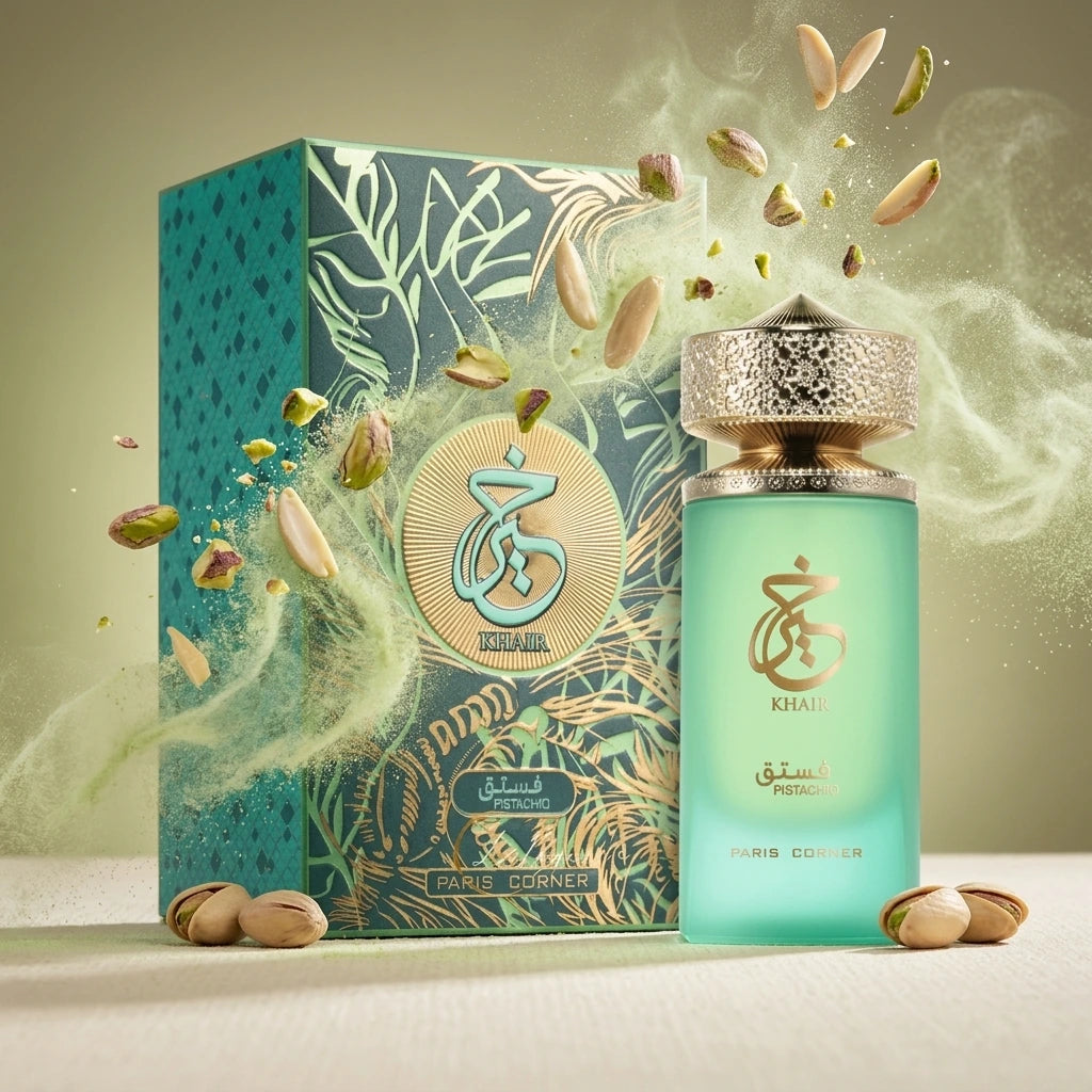 100 ml Paris Corner - Khair Pistachio - Eau de Parfum Unisexe